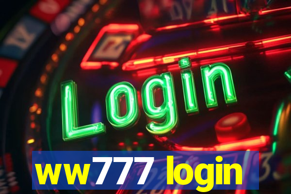 ww777 login